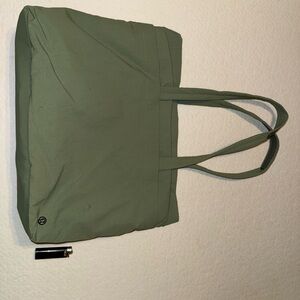 Lululemon Athletica Sage Green Tote